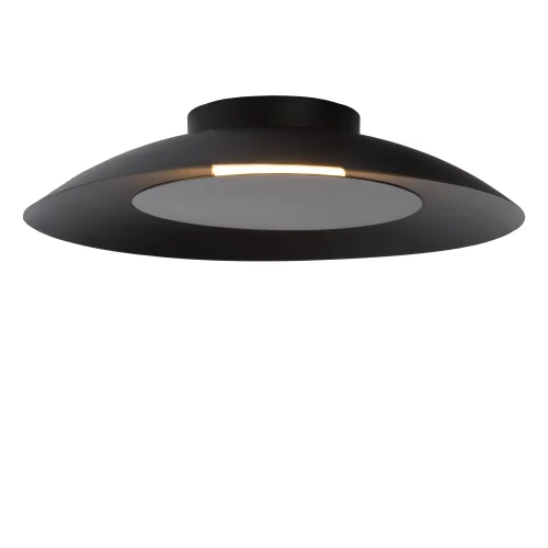 Светильник потолочный LED Foskal 79177/12/30 Lucide чёрный 1 лампа, основание чёрное в стиле современный  фото 5